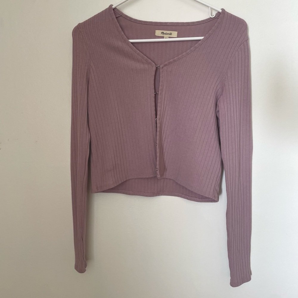 Madewell Long-sleeve Lavender